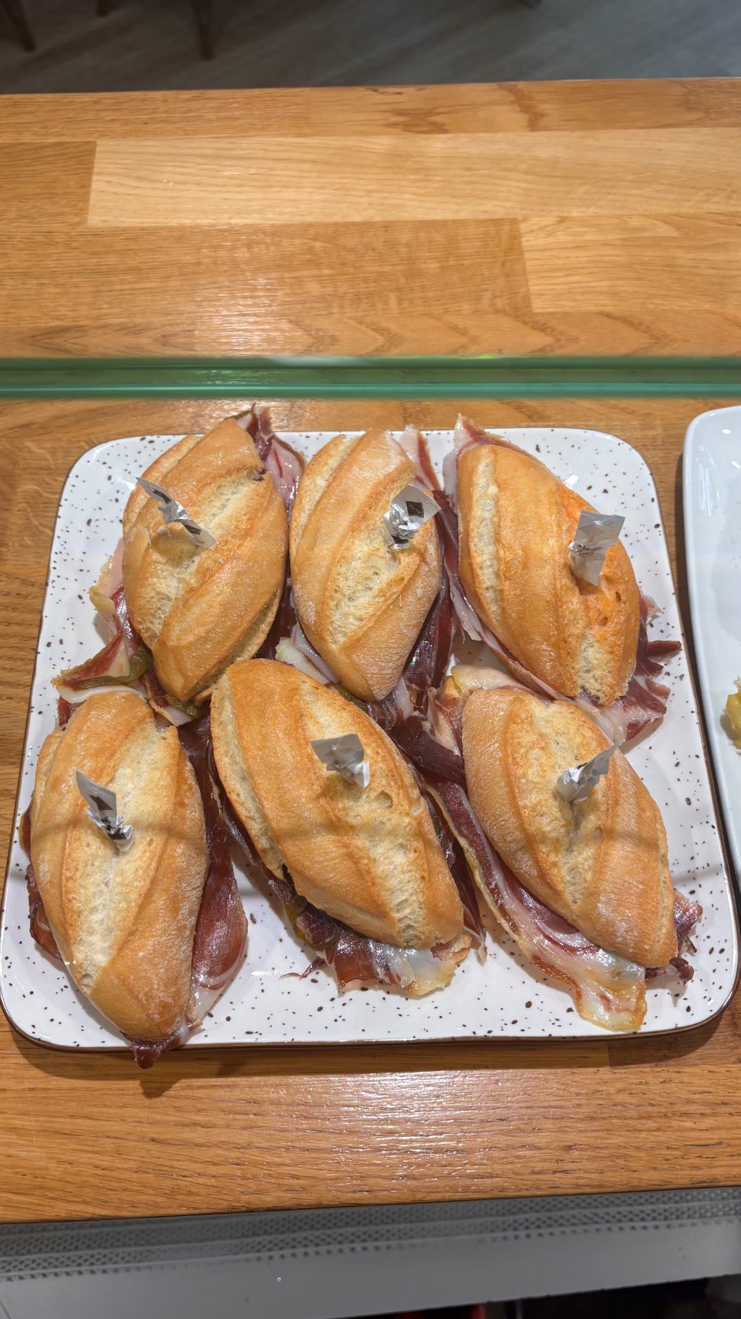 Bocadillos de jamón